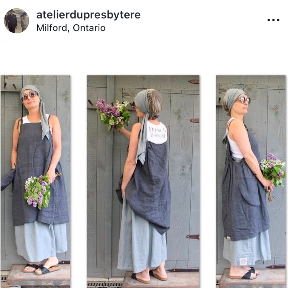 L’Atelier du presbytre 

Artisanal linen clothing made in Ontario, Canada.